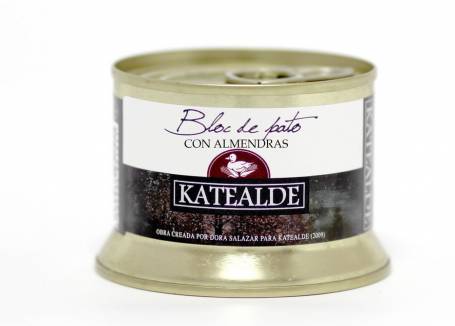 Bloc de foie gras con almendra marcona