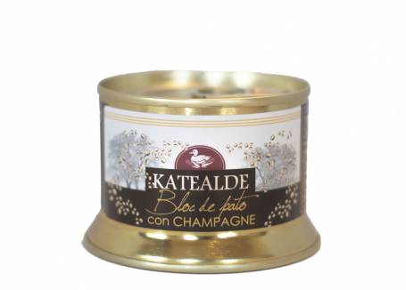 Bloc de foie gras de pato con champagne