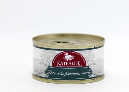 Paté a la pimienta verde