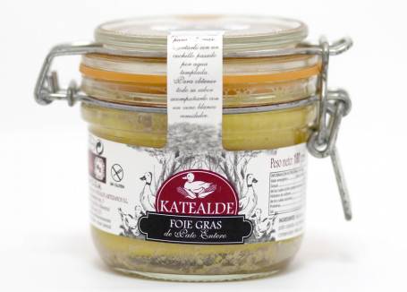 Foie gras de pato entero